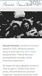 Mobile Screenshot of haroldfeinstein.com